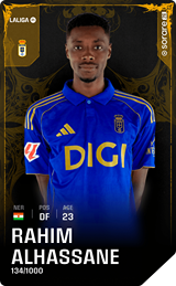Rahim Alhassane - limited