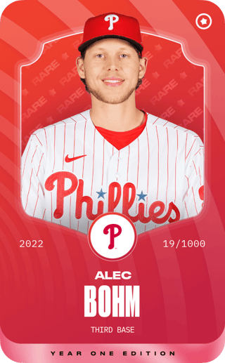 Alec Bohm - rare