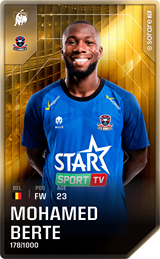 Mohamed Berte - limited