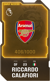 Riccardo Calafiori - limited