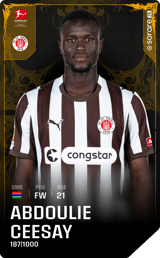 Abdoulie Ceesay - limited