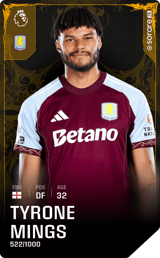 Tyrone Mings - limited