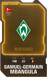Samuel-Germain Mbangula - limited