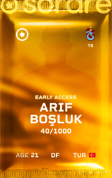 Arif Boşluk - limited