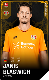 Janis Blaswich - limited