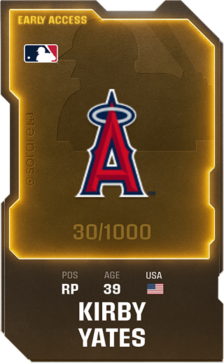 Kirby Yates - limited