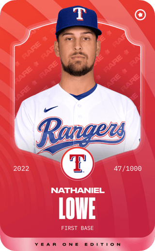 Nathaniel Lowe - rare