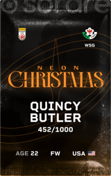 Quincy Butler - limited