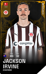 Jackson Irvine - limited
