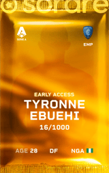 Tyronne Ebuehi - limited