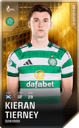 Kieran Tierney - limited