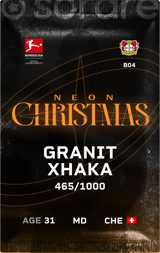 Granit Xhaka - limited