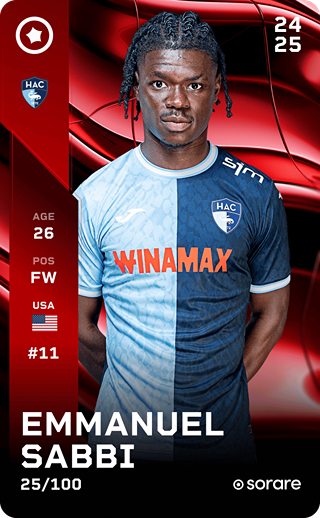 Emmanuel Sabbi - rare