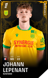 Johann Lepenant - limited