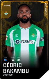 Cédric Bakambu - limited