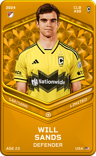 Will Sands - limited