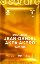 Jean-Daniel Akpa Akpro - limited