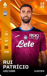 Rui Patrício - limited