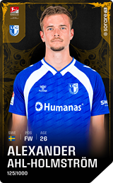 Alexander Ahl-Holmström - limited