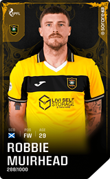 Robbie Muirhead - limited