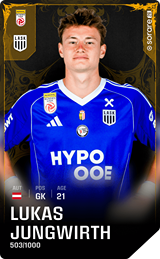 Lukas Jungwirth - limited