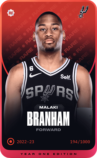 Malaki Branham - rare