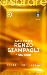 Renzo Giampaoli - limited