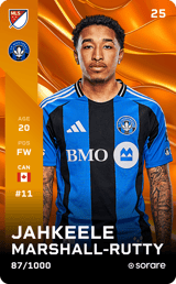 Jahkeele Marshall-Rutty - limited