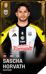 Sascha Horvath - limited