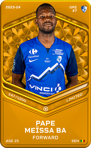 Pape Meïssa&nbsp;Ba - limited