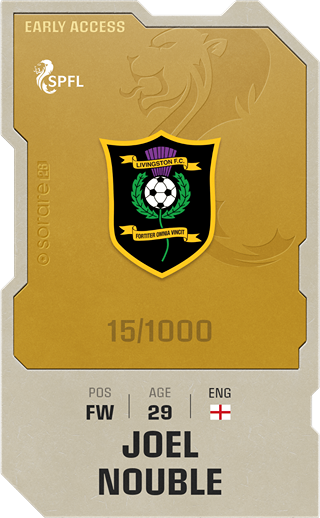 Joel Nouble - limited