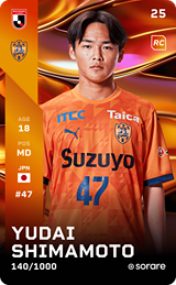 Yudai Shimamoto - limited