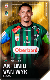 Antonio Van Wyk - limited