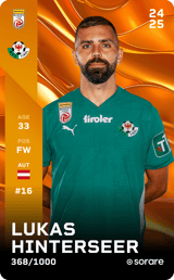 Lukas Hinterseer - limited