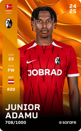 Junior Adamu - limited