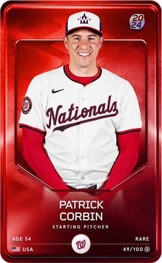 Patrick Corbin - rare