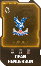 Dean Henderson - limited