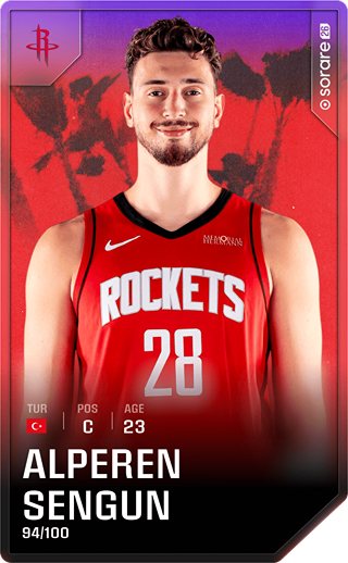 Alperen Sengun - rare