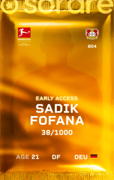 Sadik Fofana - limited