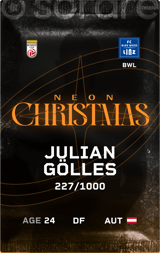 Julian Gölles - limited