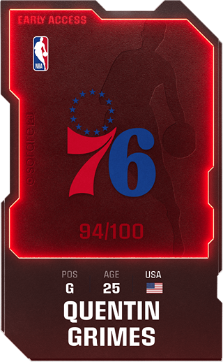 Quentin Grimes - rare