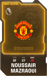 Noussair Mazraoui - limited
