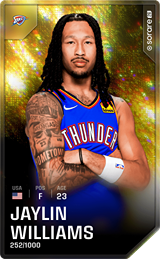 Jaylin Williams - limited