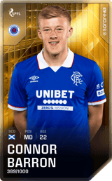 Connor Barron - limited