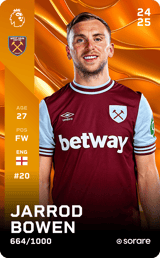 Jarrod Bowen - limited