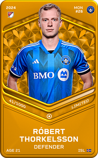 Róbert  Thorkelsson - limited