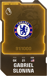 Gabriel Slonina - limited