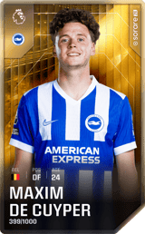 Maxim De Cuyper - limited