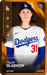 Tyler Glasnow - limited