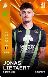 Jonas Lietaert - limited